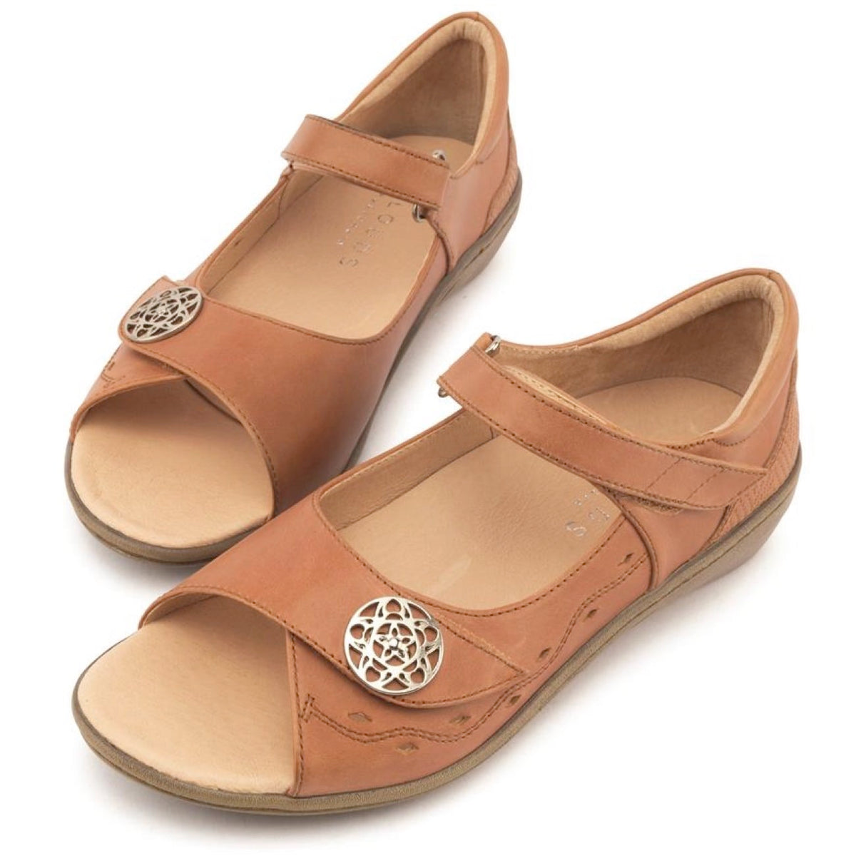 Klouds Venice Tan Leather Sandal Tan