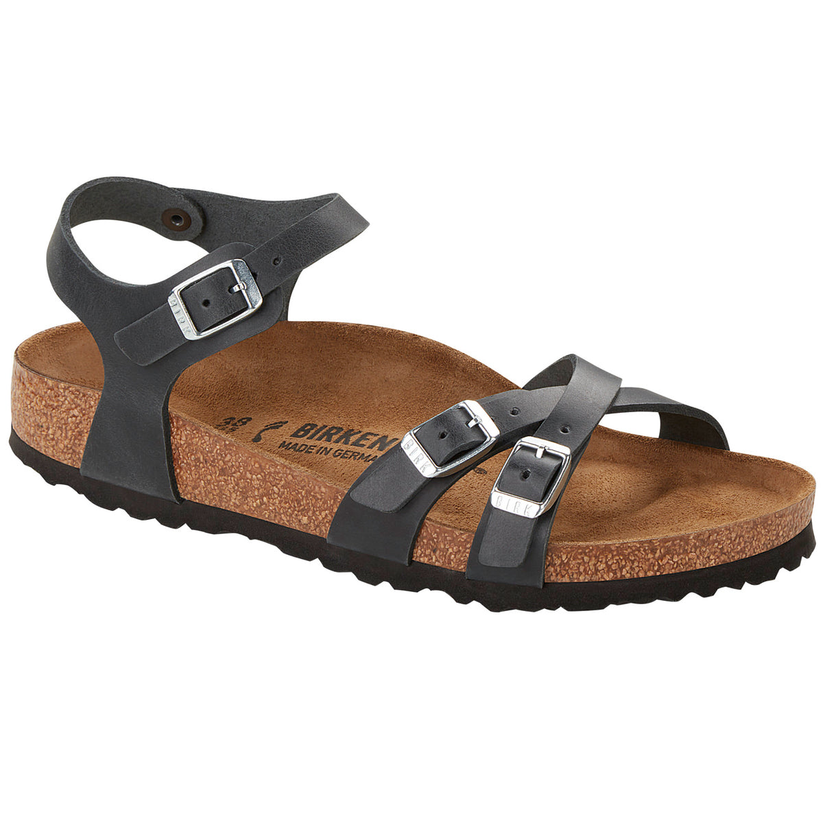 Birkenstock Seasonal Kumba Oiled Leather Regular Fit Black