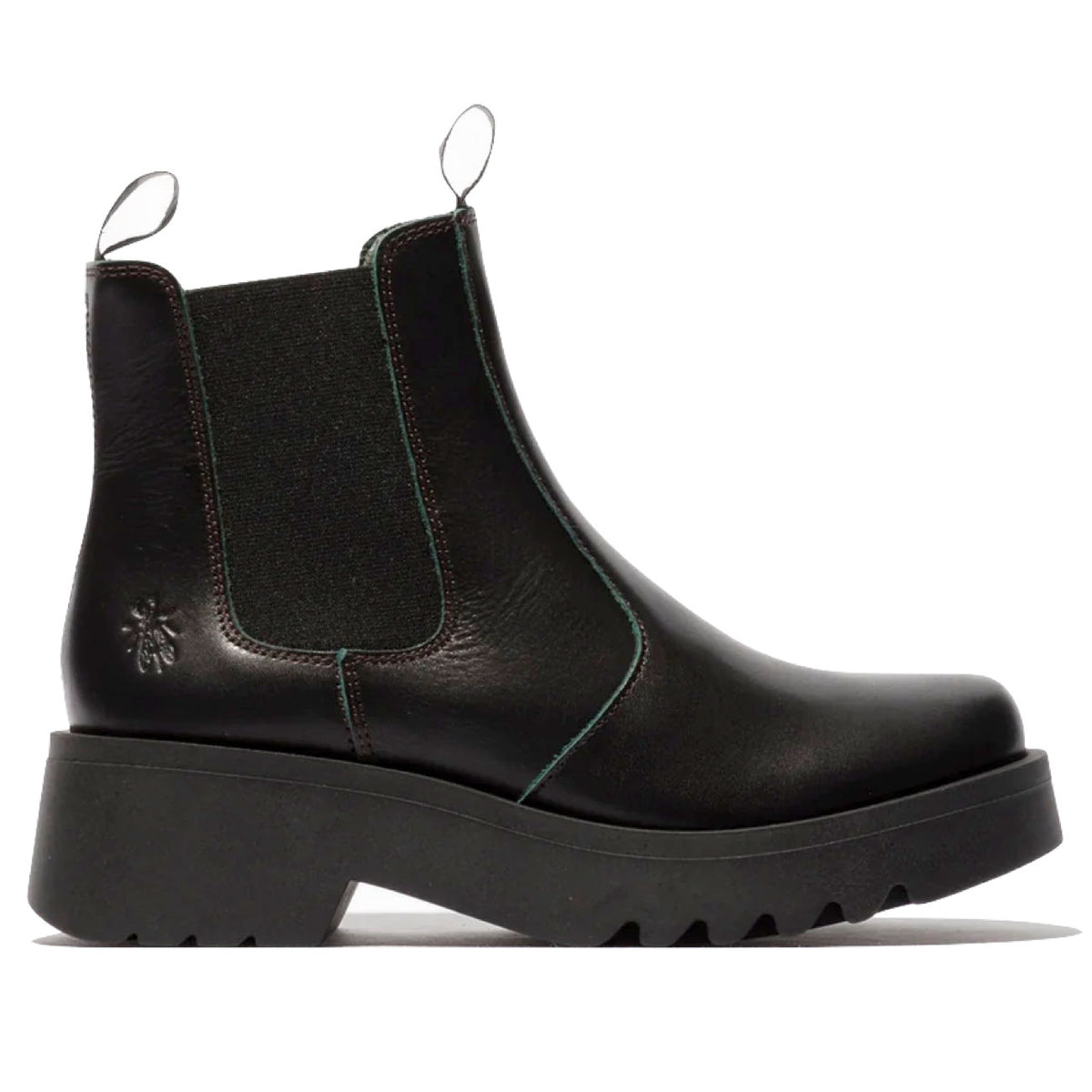 Fly London Medi789 Boot Leather Ground/Green