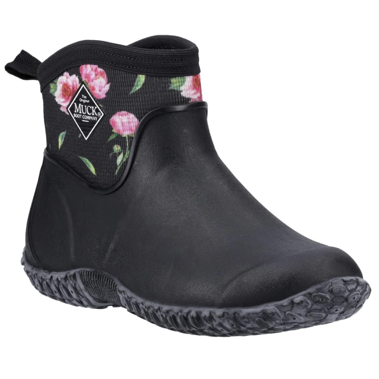 The Muck Boot Co. Mukster II Women's Ankle Waterproof Boot Black/Roses