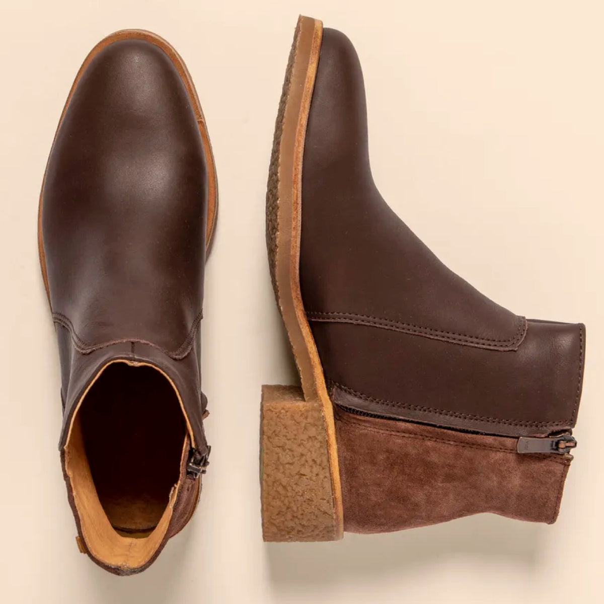 N5946 Boots Leather Brown