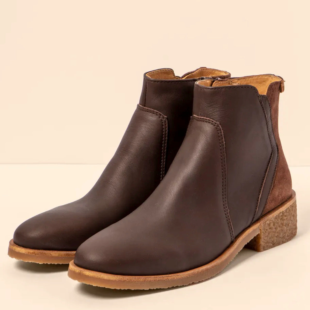 N5946 Boots Leather Brown