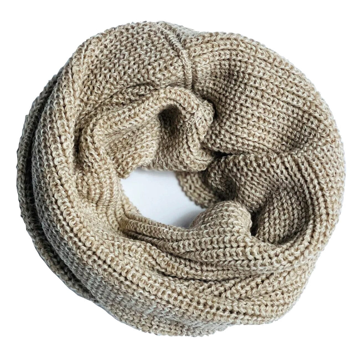 Pure Merino Wool Neck Warmer Latte Neck Warmer Mongrel Socks One Size Latte 