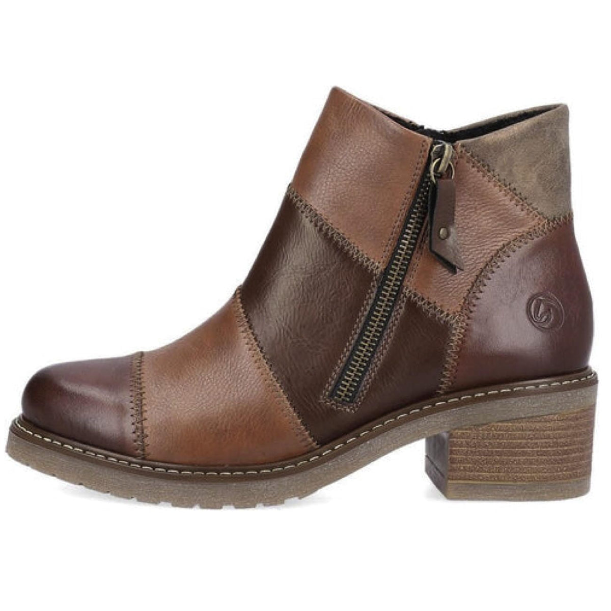Remonte, D1A75-24, Boot, Leather, Chestnut Boots Remonte 