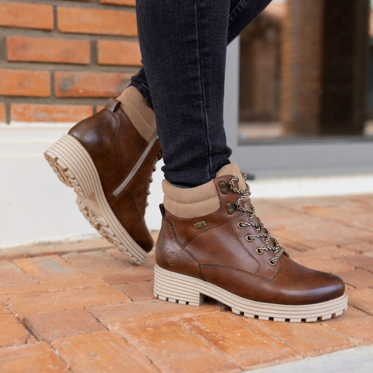 Remonte, DOW75-22, Boot, Leather, Chestnut Boots Remonte 