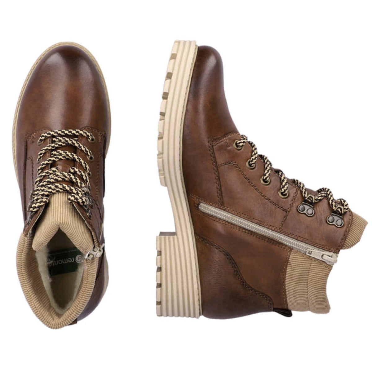 Remonte, DOW75-22, Boot, Leather, Chestnut Boots Remonte 
