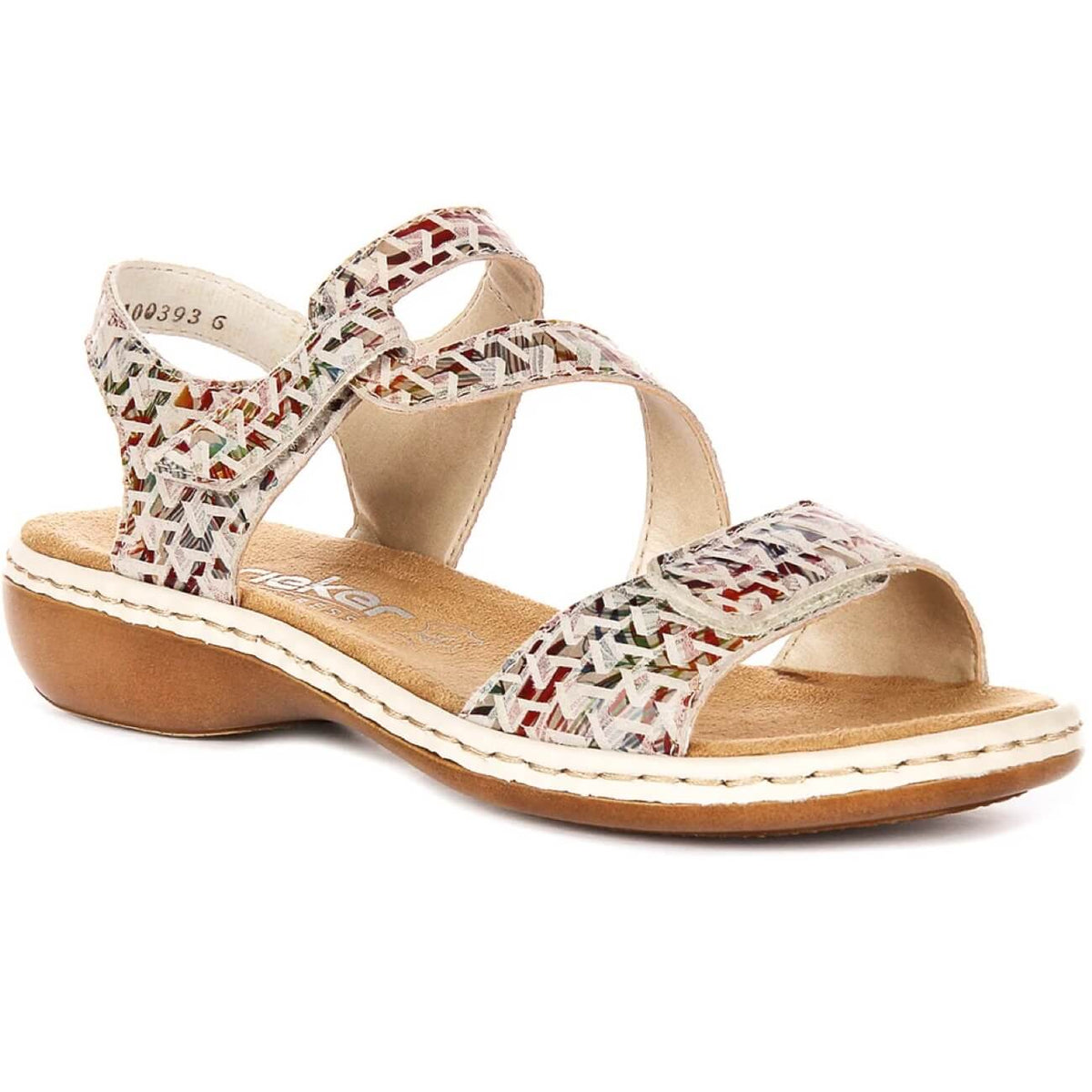 Rieker 659C7-94 Sandal Leather Multicolour