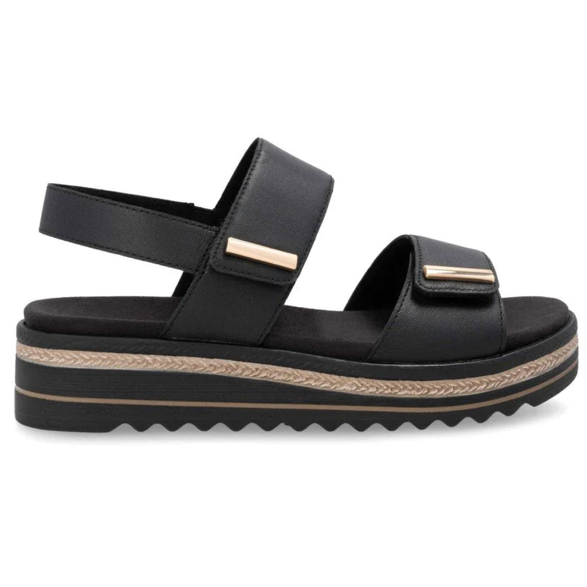 Remonte D0Q59-00 Sandal Leather Black