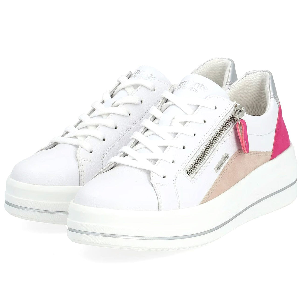 Remonte D1c01-80 Shoe Leather Weiss 36 Shoes Remonte 36 Weiss 