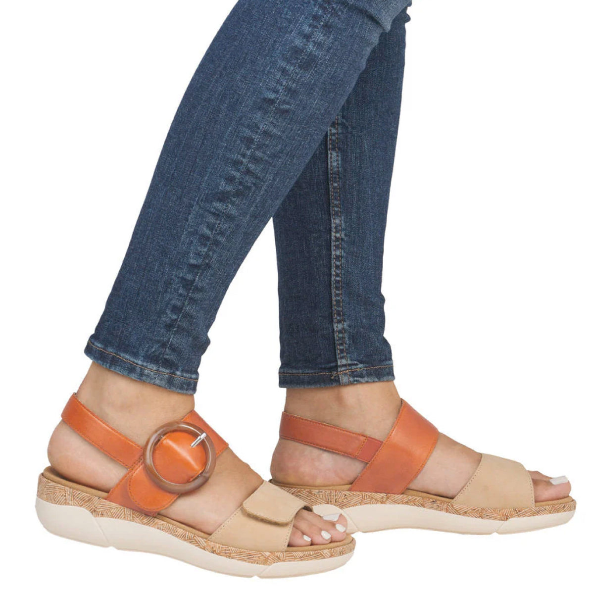 Remonte R6853-39 Sandal Leather Tan