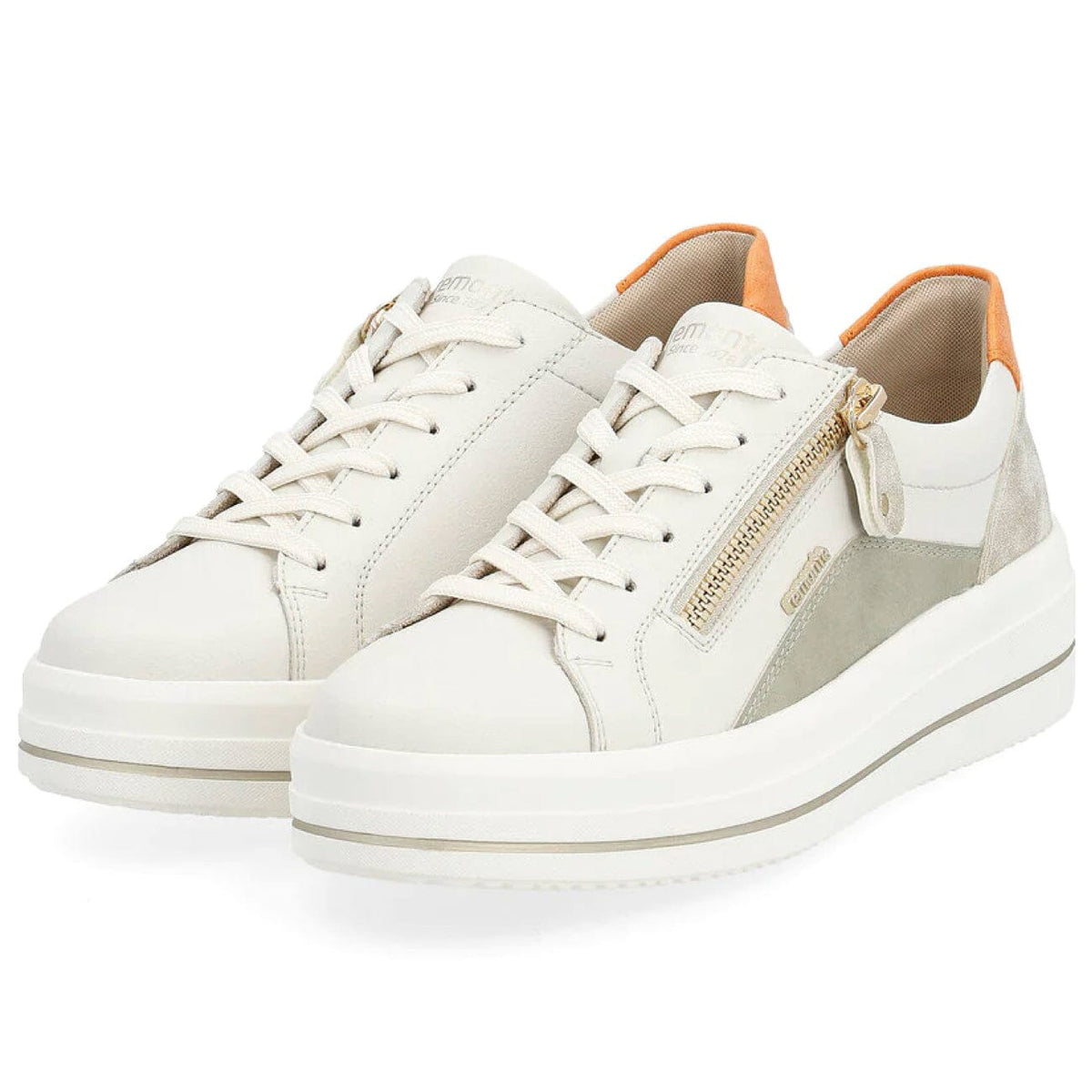 Remonte D1c01-82 Shoe Leather Off White 36 Shoes Remonte 36 Off White 
