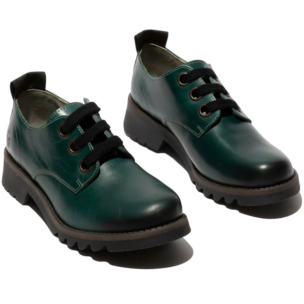 Fly London Ruda538 Shoe Leather Petrol