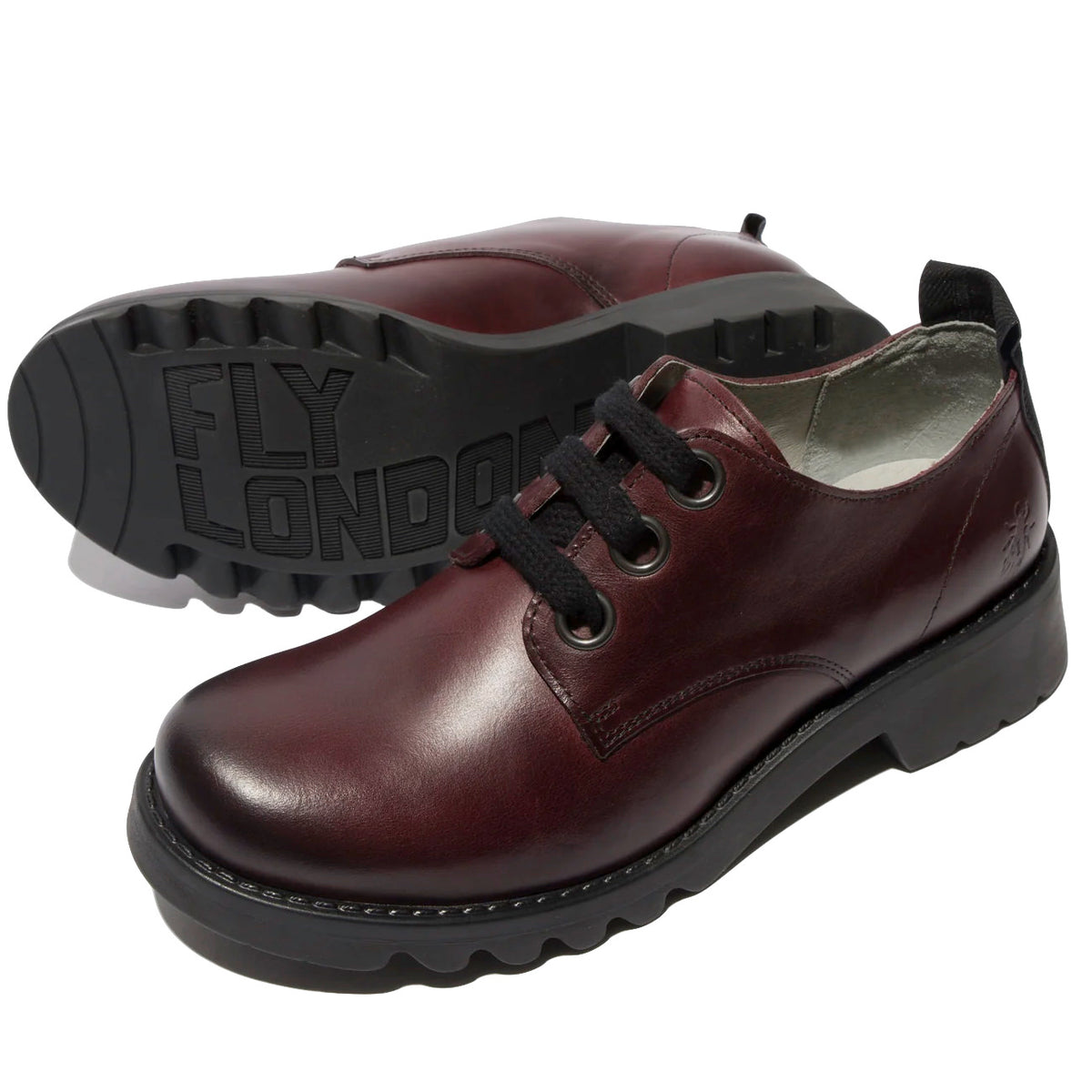 Fly London Ruda538 Shoe Leather Wine
