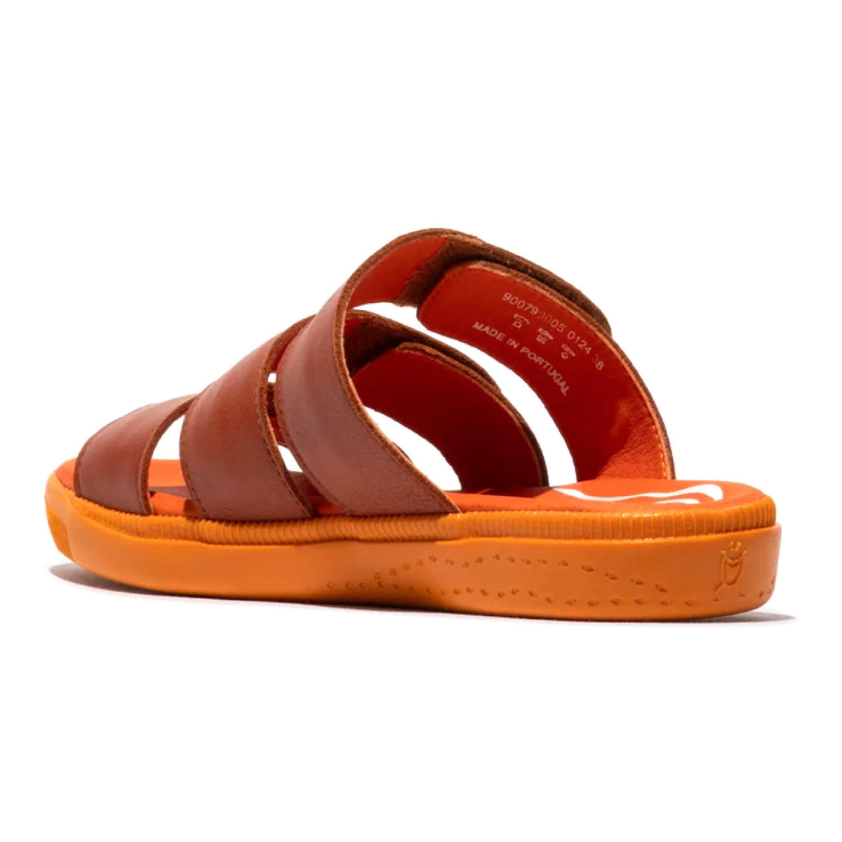 Softinos Ivy S IWEY790SOF Sandal Smooth Leather Brick Brown/Orange