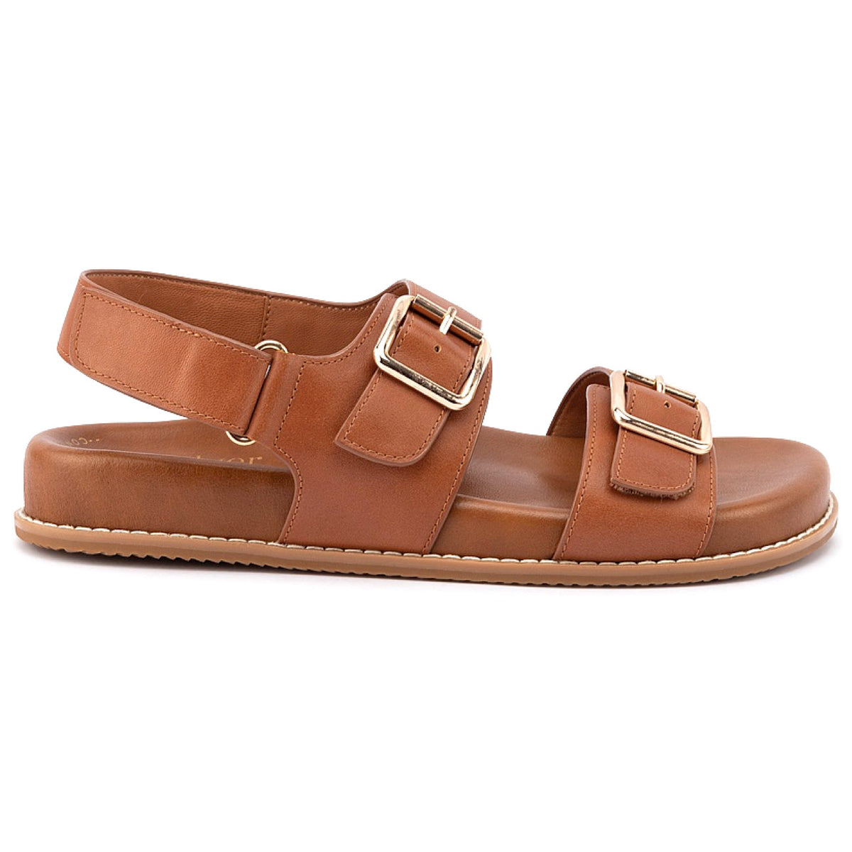 Silver Lining Fitzroy Leather Sandal Tan