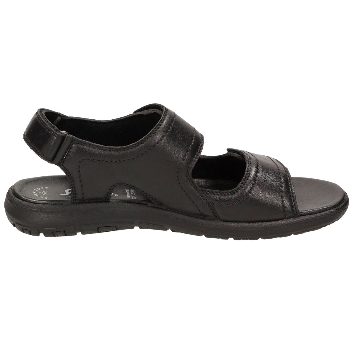 Sioux Lutalo-701 Sandal Leather Schwarz