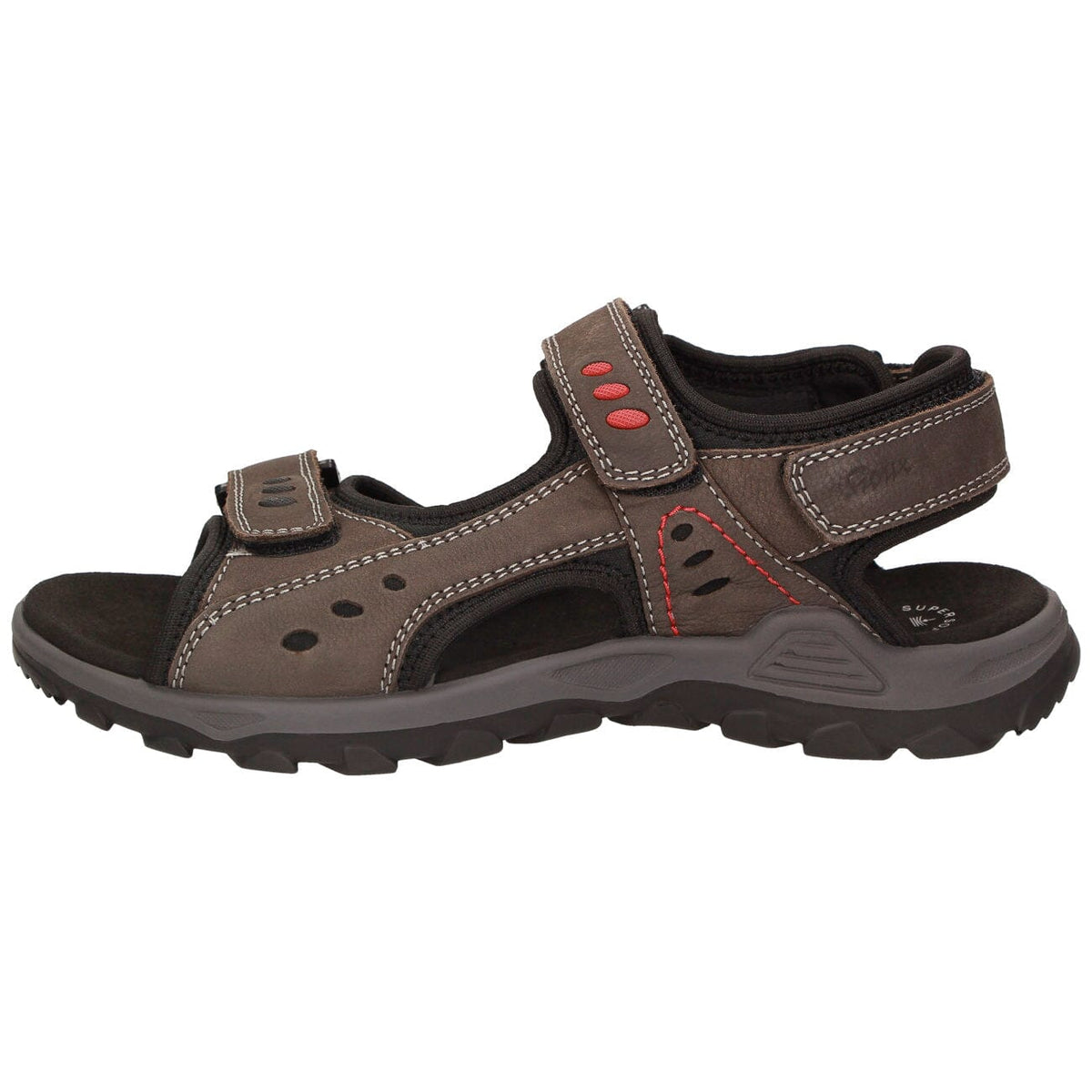 Sioux, Oneglio-700, Sandal, Leather / Textile, Lead Sandals Sioux 