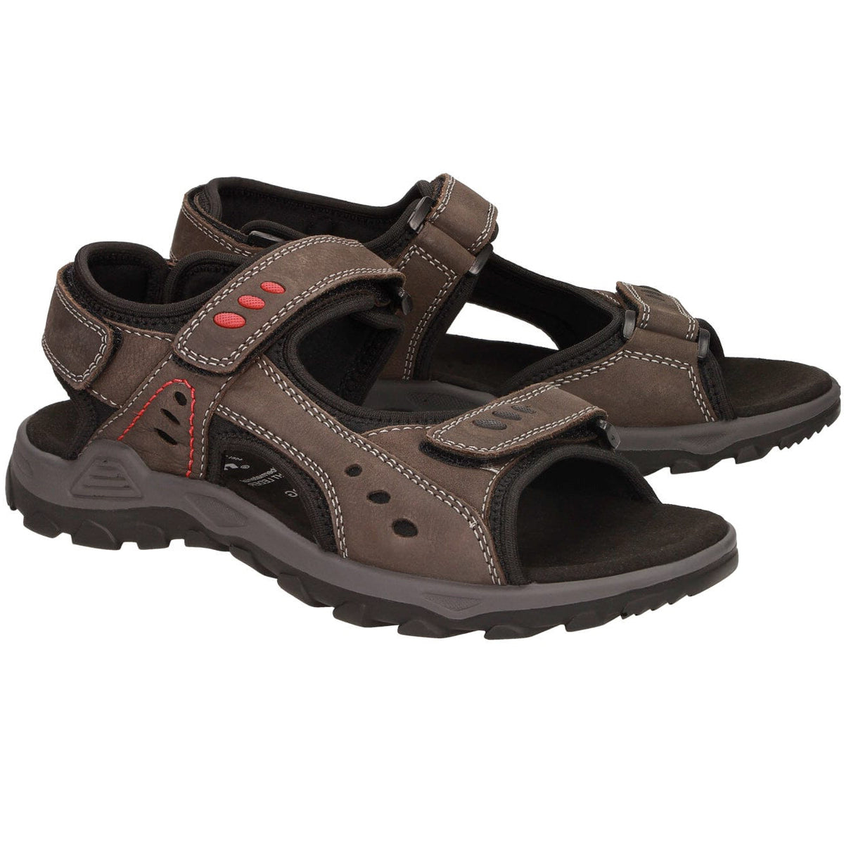 Sioux, Oneglio-700, Sandal, Leather / Textile, Lead Sandals Sioux 