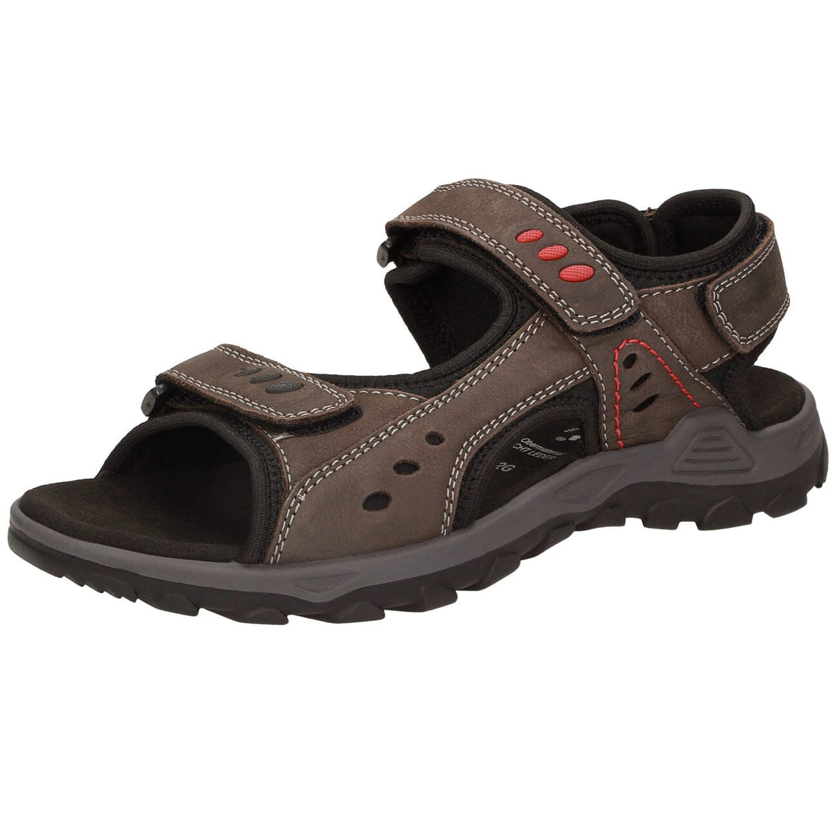 Sioux, Oneglio-700, Sandal, Leather / Textile, Lead Sandals Sioux 