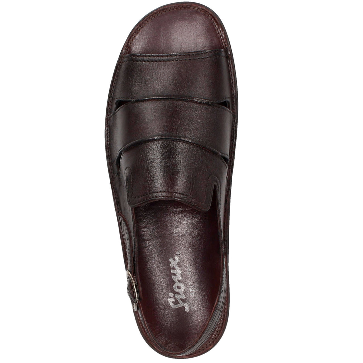 Sioux Venezuela Sandal Leather Bordeaux