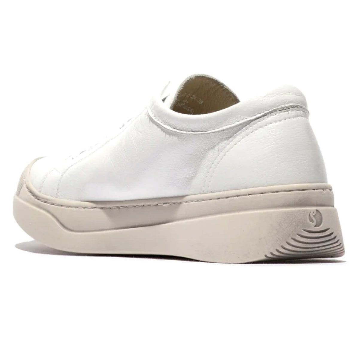 Softinos Amy  APOR794SOF Lace Up Shoe Smooth Leather White