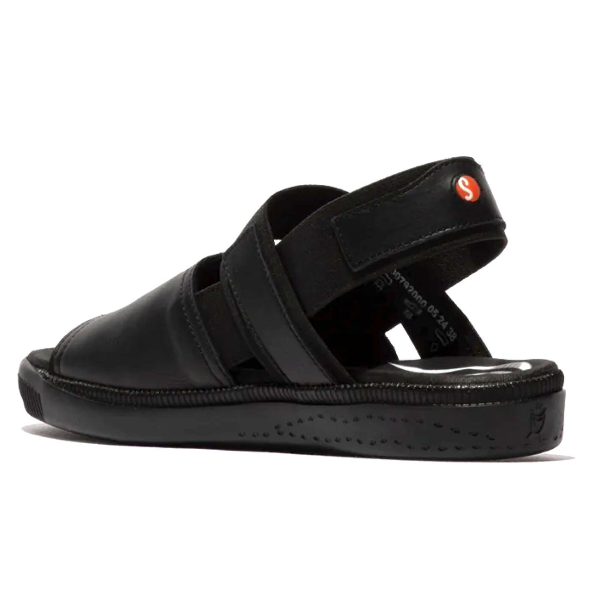 Softinos Ivy S ILIX792SOF Sandals Smooth Leather Black 36