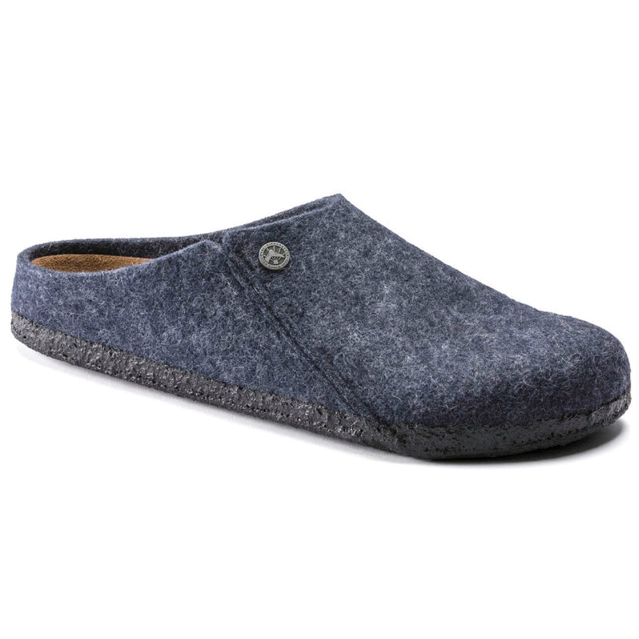 Birkenstock, Zermatt, Wool Felt, Regular Fit, Dark Blue House Shoes Birkenstock Dark Blue 37 