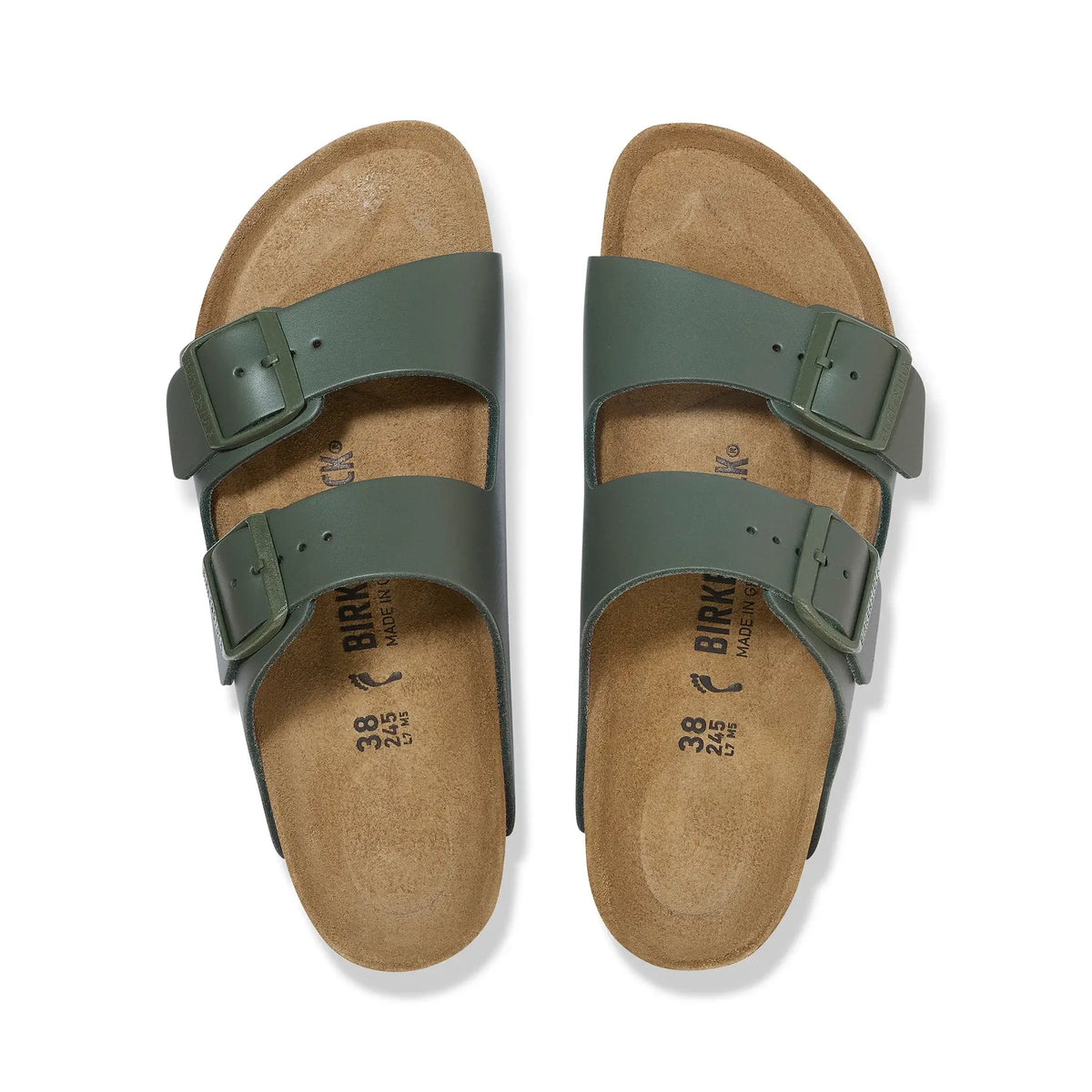 Arizona Smooth Leather Regular Fit Thyme