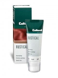 Collonil, Rustical Cream, Sponge Applicator, for Rustic Smooth Leather, Brown / Braun, 75ml Shoe Care Products Collonil Shoe care 