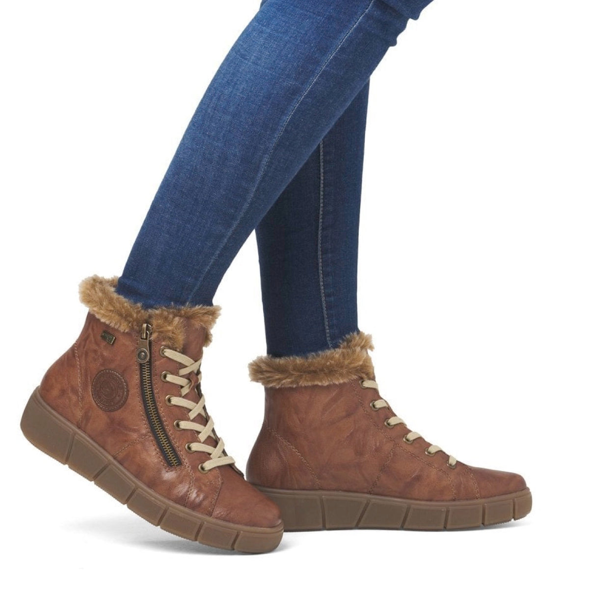 Remonte D1T72-22 Boot Leather Cuoio