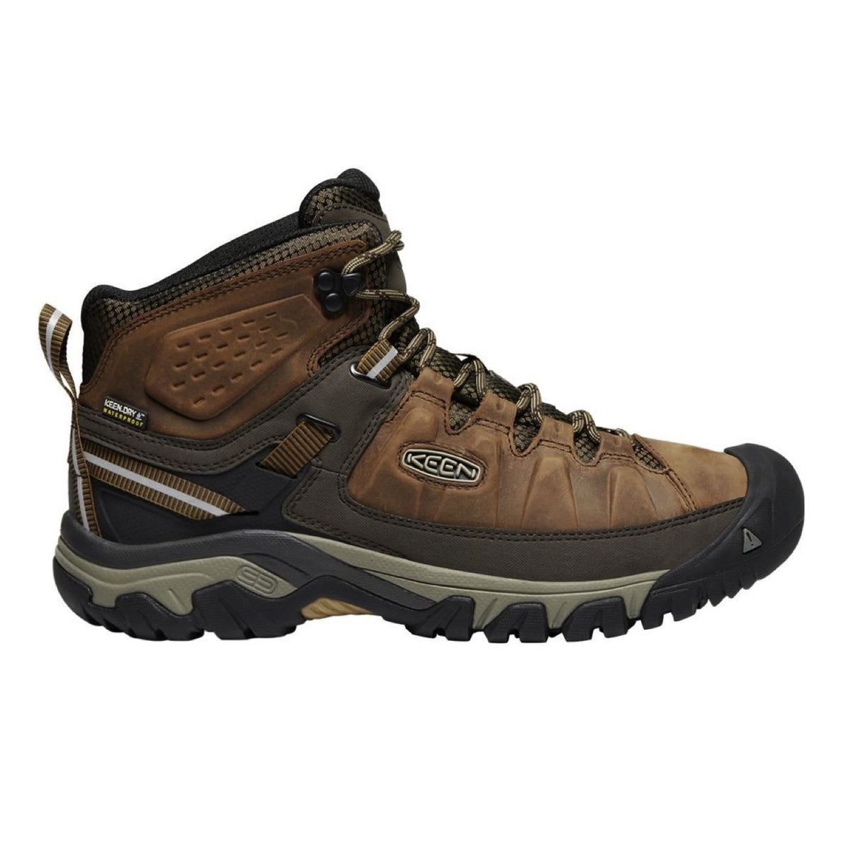 Keen, Targhee III Mid, Boot, Big Ben Golden Brown Hiking Boots Keen 