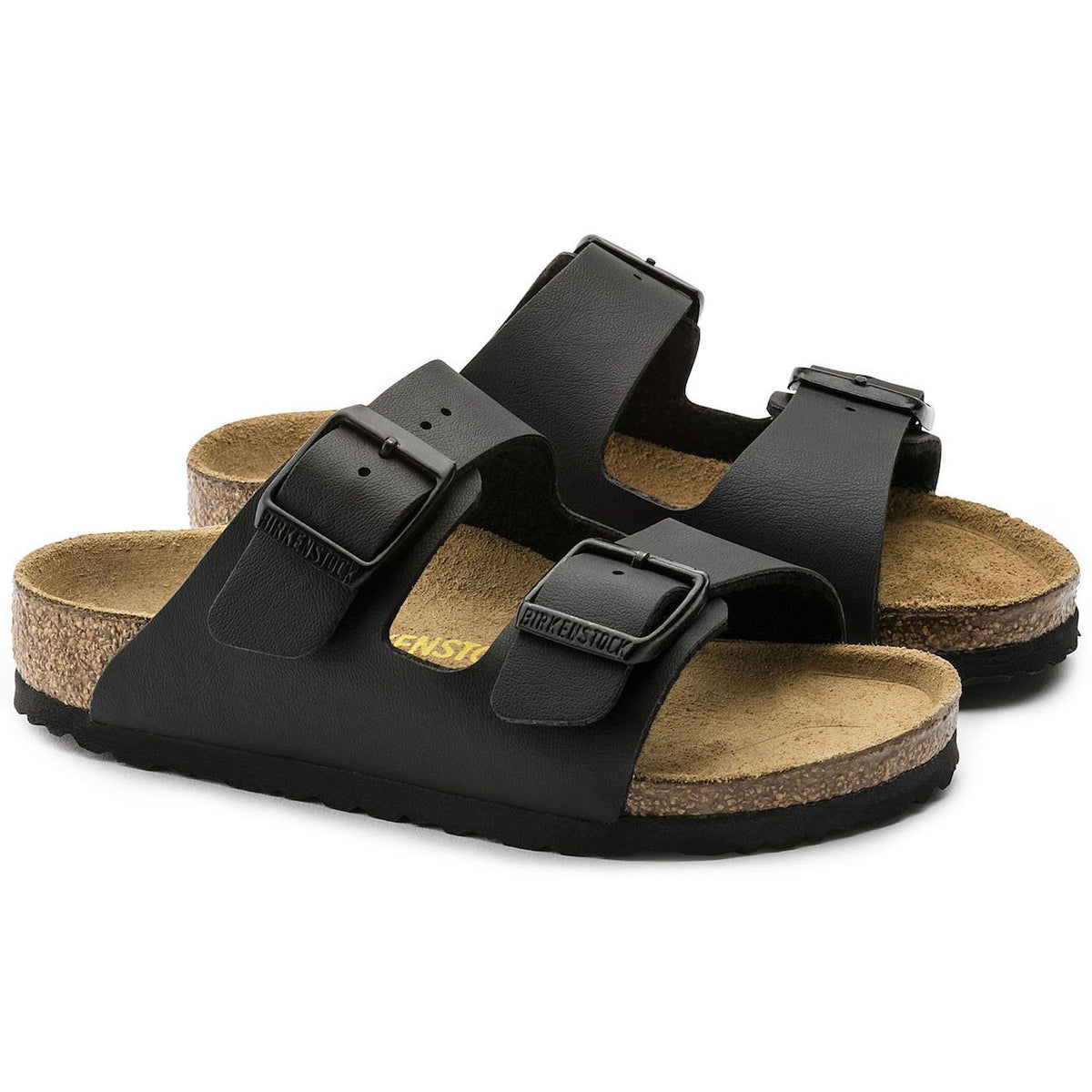 Birkenstocks Kids, Arizona, Birko-Flor, Narrow Fit, Black Sandals Birkenstock Kids 