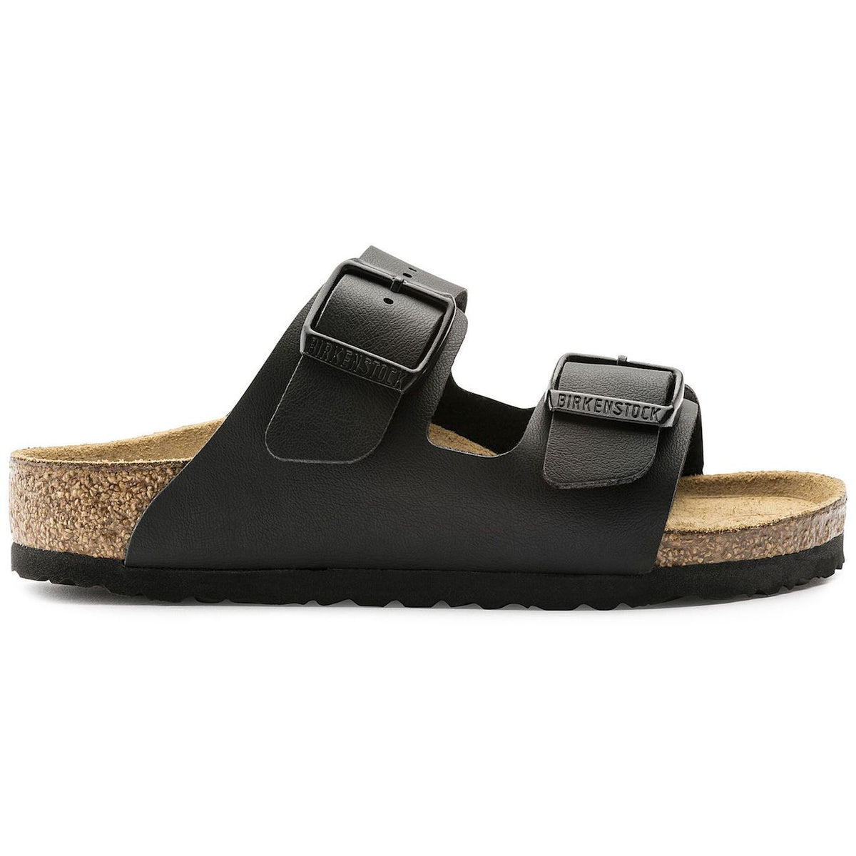 Birkenstocks Kids, Arizona, Birko-Flor, Narrow Fit, Black Sandals Birkenstock Kids 