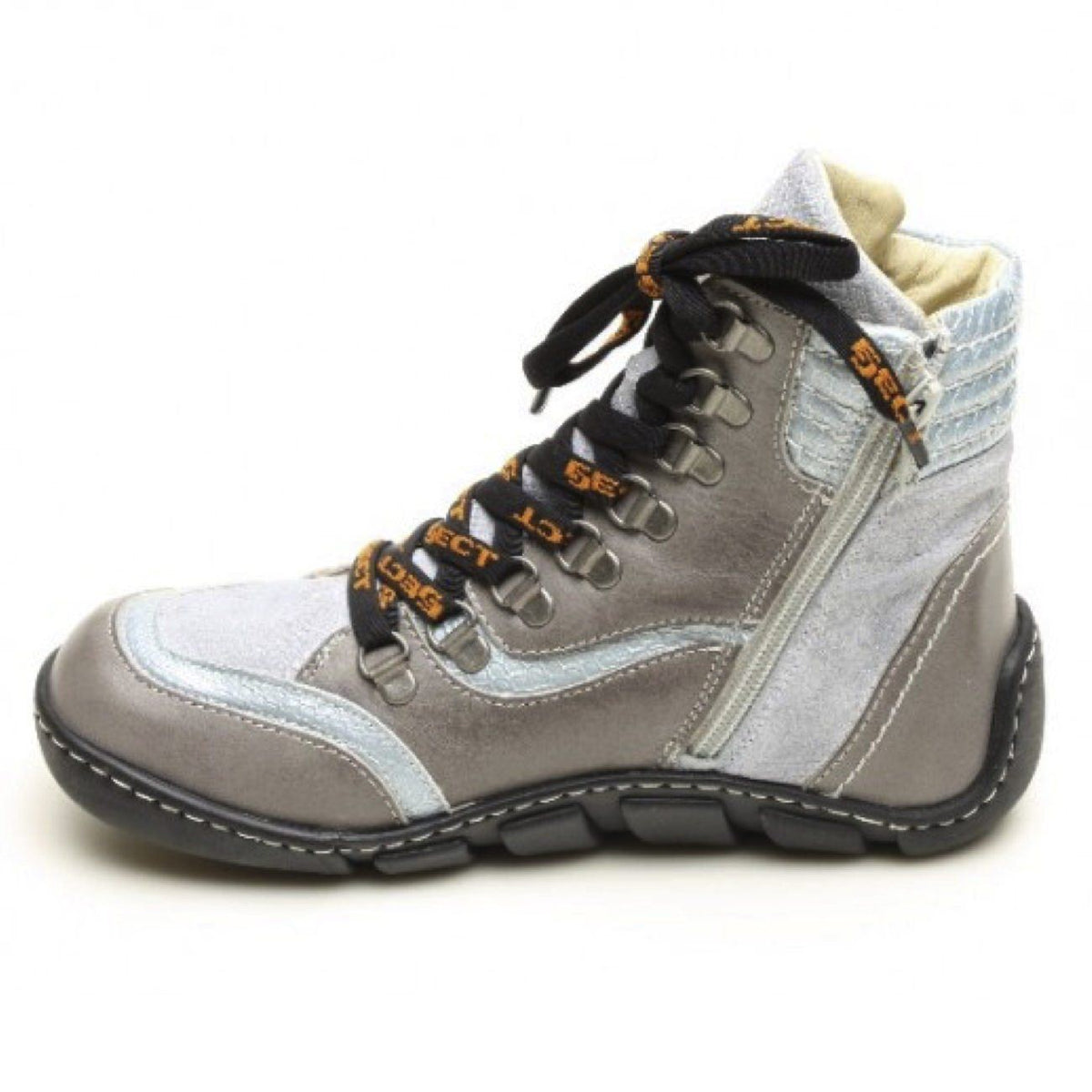 Eject, EJW21-01, Shoes, Leather, Grey Combo Shoes Eject 