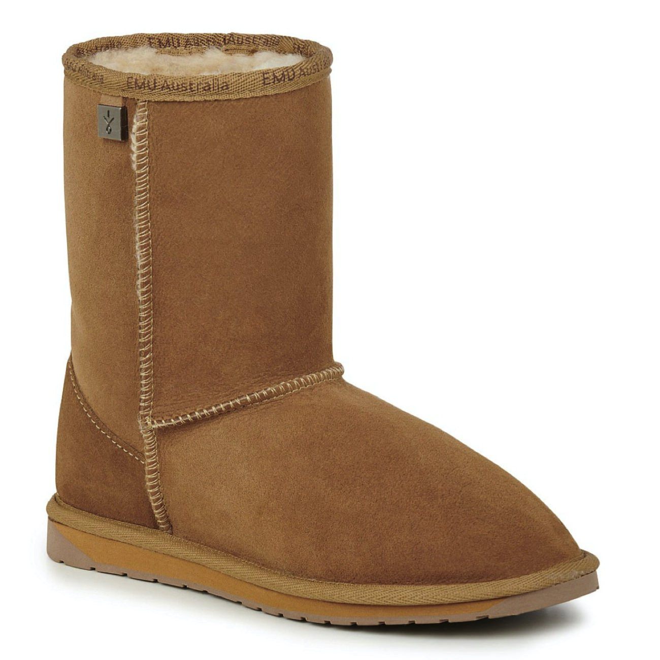 Emu Australia, Platinum Stinger Lo, Australian Sheepskin, Chestnut Ugg Boots Emu Australia Chestnut M13/W14 