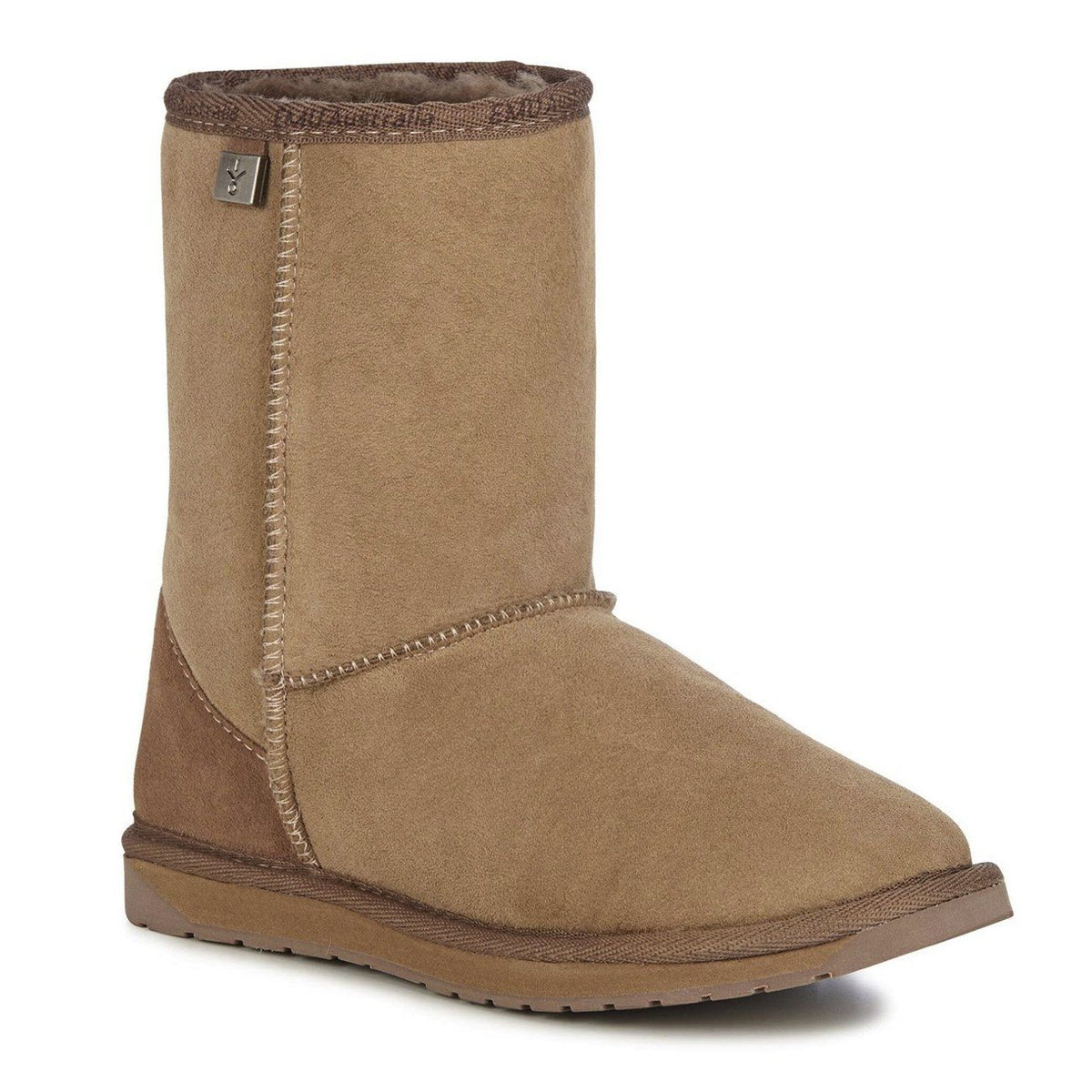 Emu Australia, Platinum Stinger Lo, Australian Sheepskin, Mushroom Ugg Boots Emu Australia Mushroom M3/W4 