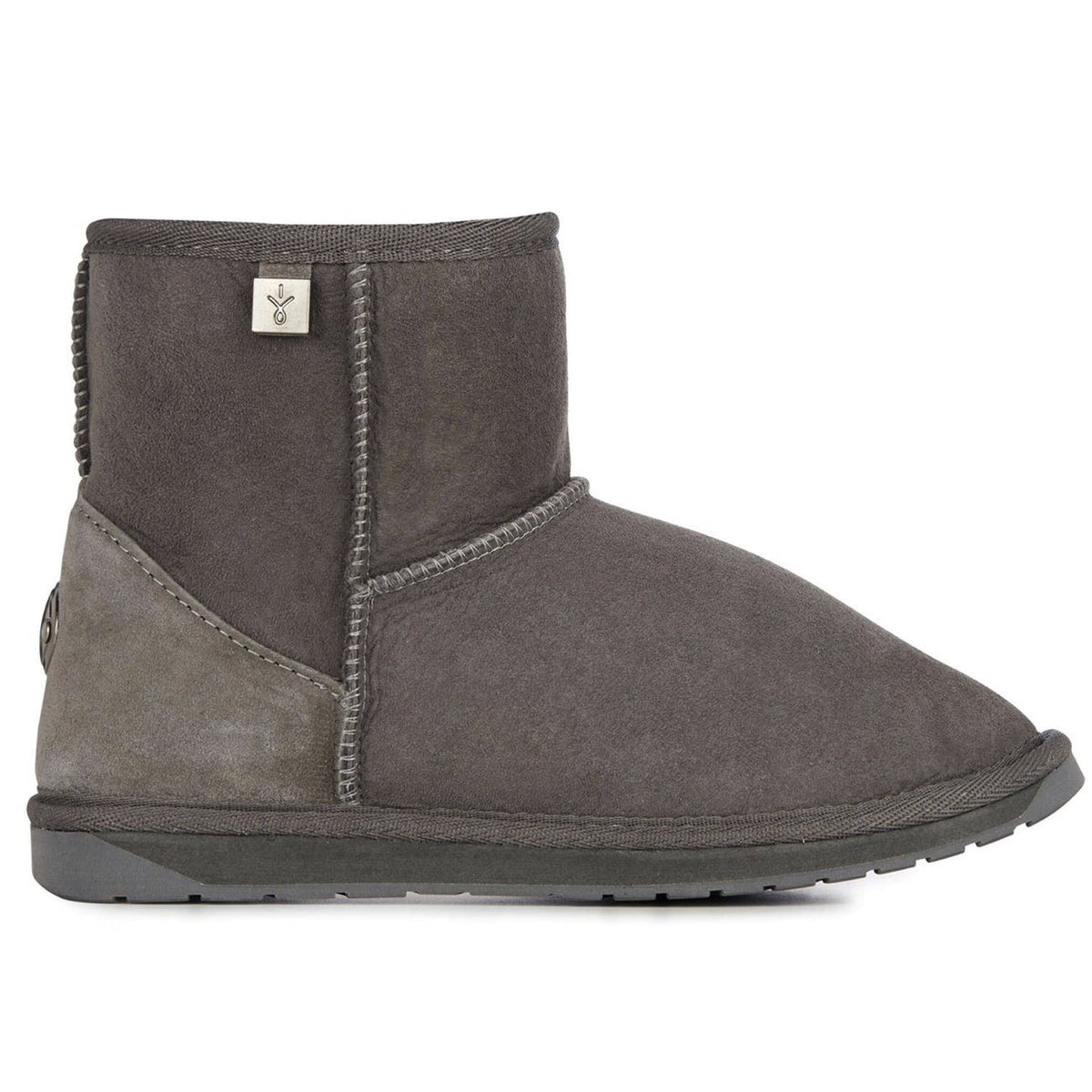 Emu Australia, Platinum Stinger Mini, Charcoal Ugg Boots Emu Australia 
