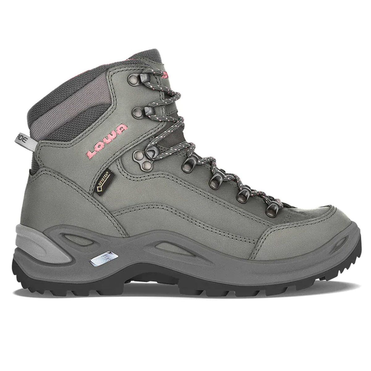 LOWA, Renegade GTX Mid, Women’s, Graphite/Rose Hiking Boots Lowa 