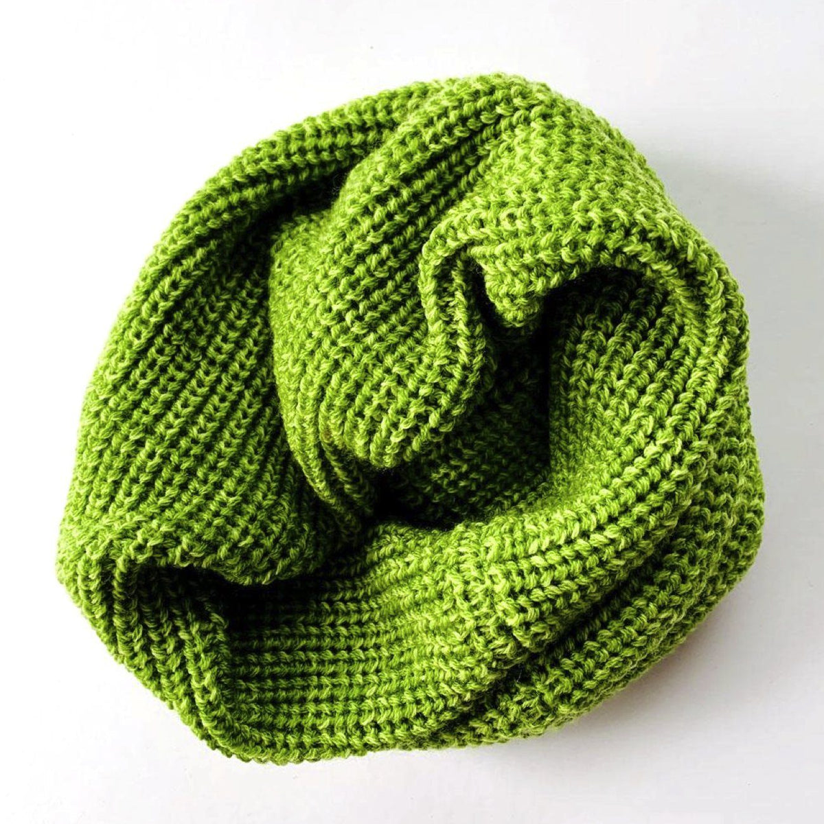 Pure Merino Wool Neck Warmer, Lime Socks Mongrel Socks Lime One Size 