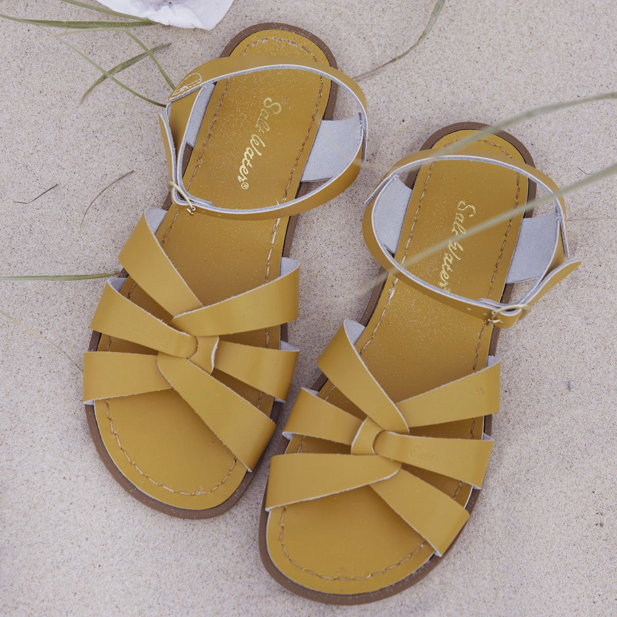 Salt Water Sandals, Original, Child, Mustard Sandals Milk Group Pty Ltd 