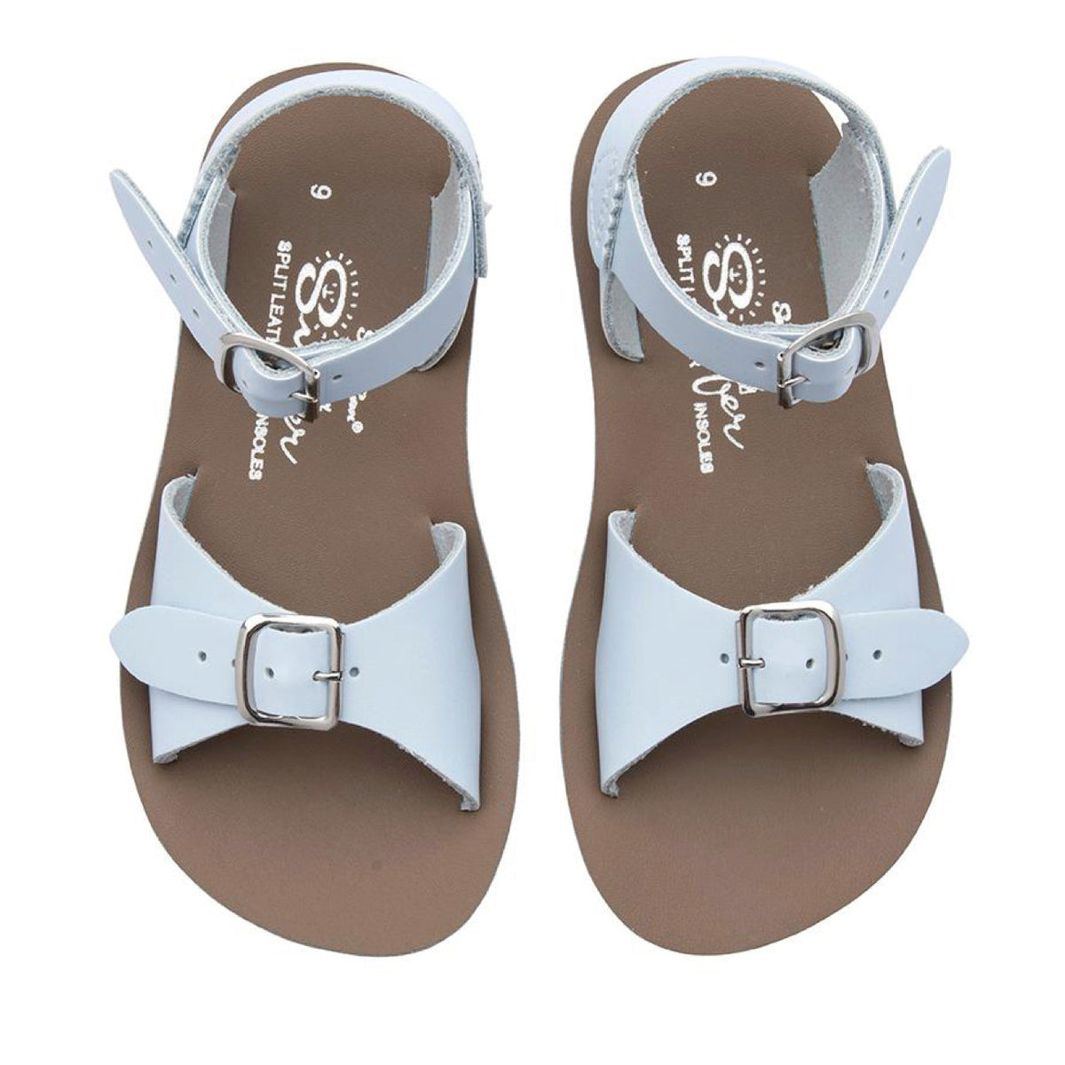 Salt Water Sandals, Sun-San Surfer, Infant, Light Blue Sandals Salt Water Sandals 