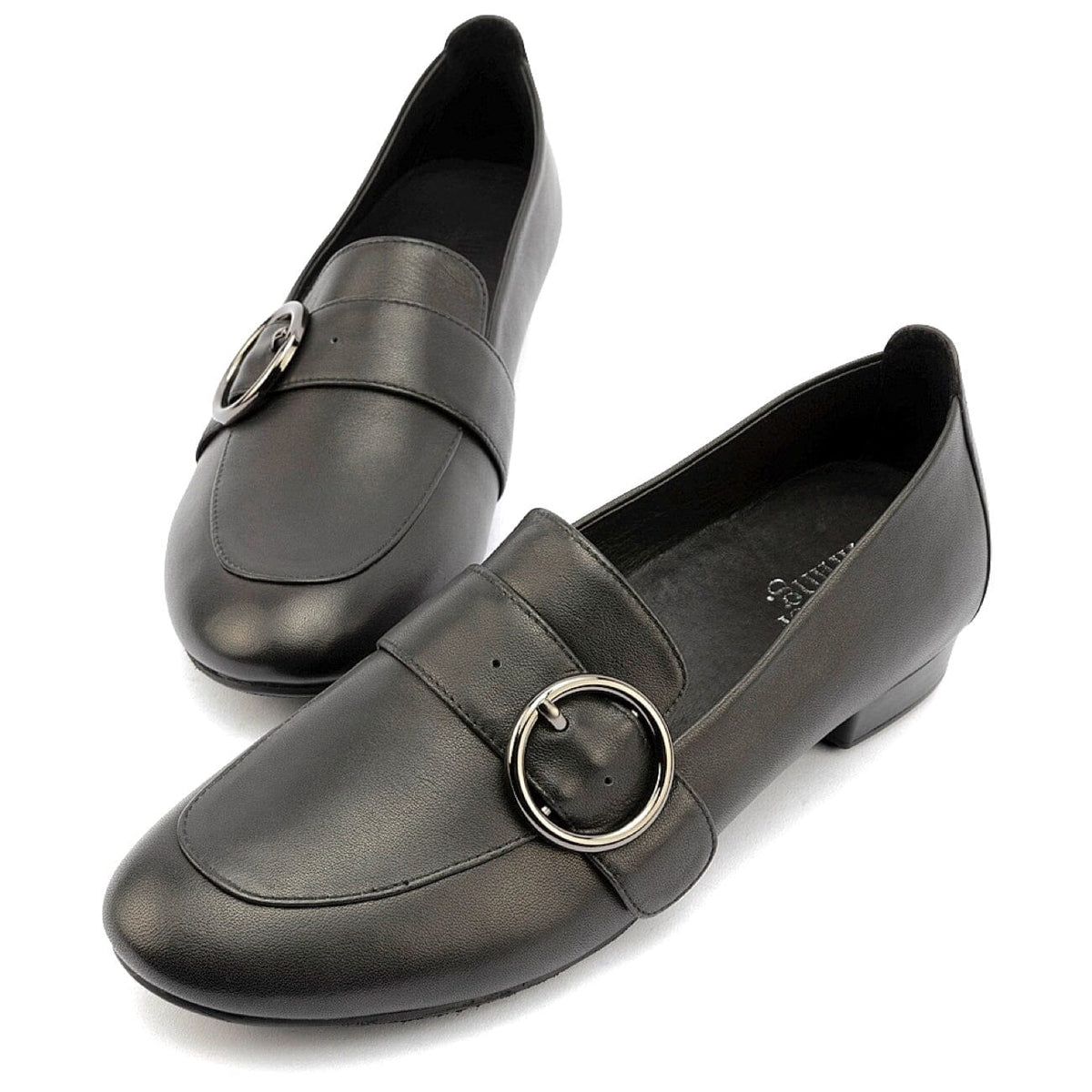 Silver Lining, Elaine, Leather, Black Shoes Silver Lining 