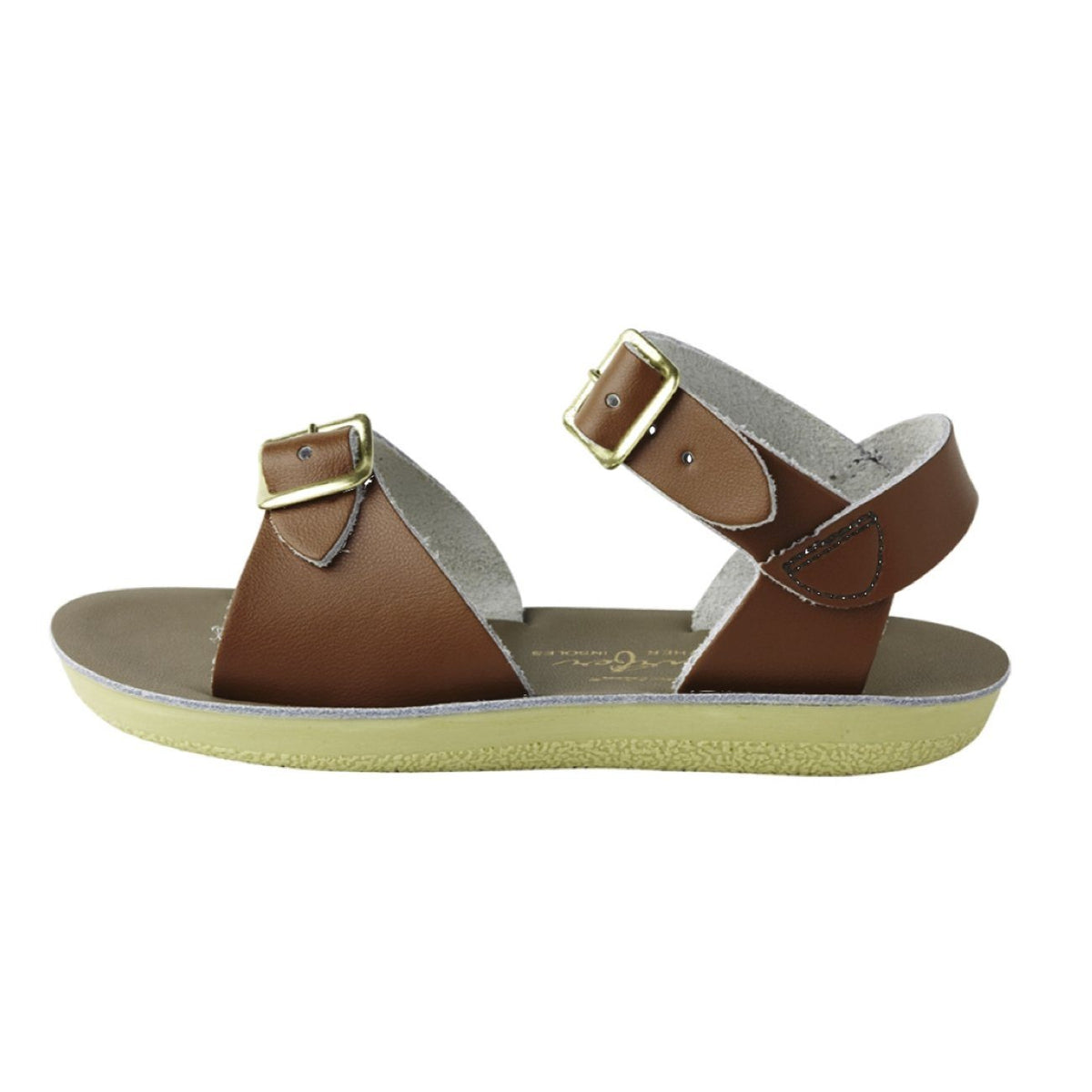Salt Water Sandals, Sun-San Surfer, Infant, Tan Sandals Salt Water Sandals 