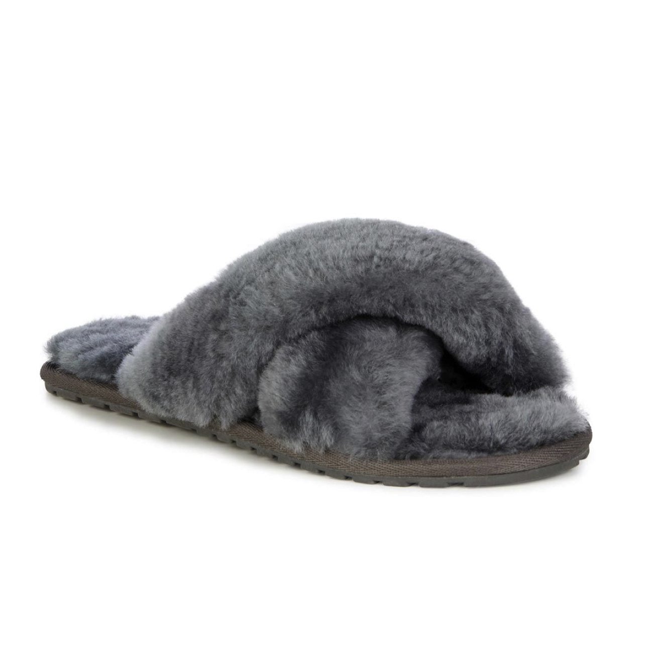 EMU Australia, Mayberry, Slipper, Charcoal House Shoes Emu Australia Charcoal W6 