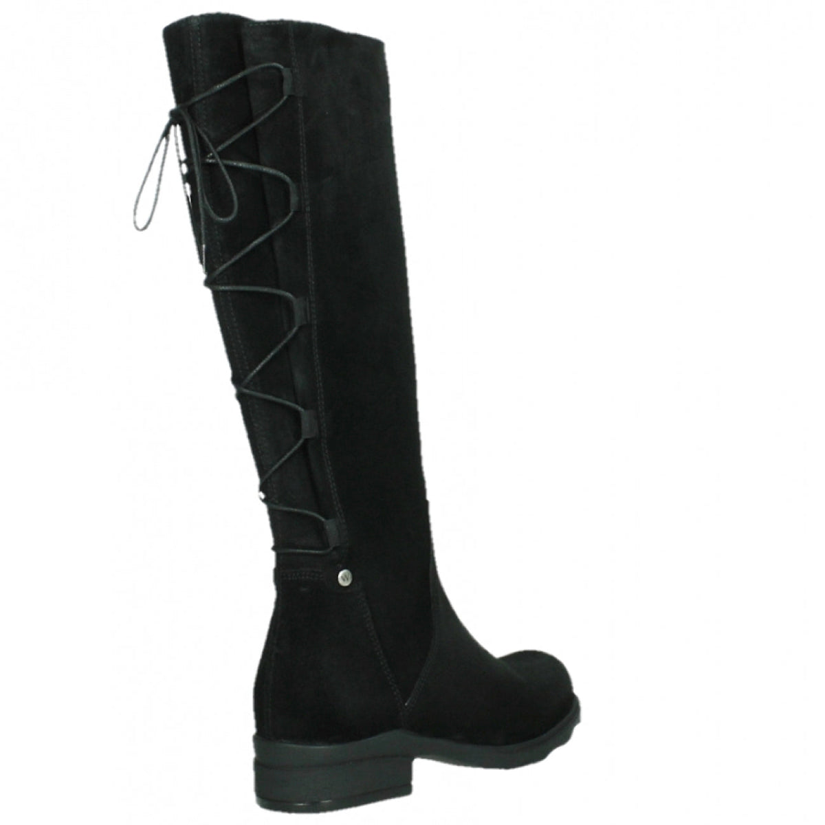 Wolky, Longview, Boots, Liverpool Suede, Black Boots Wolky 