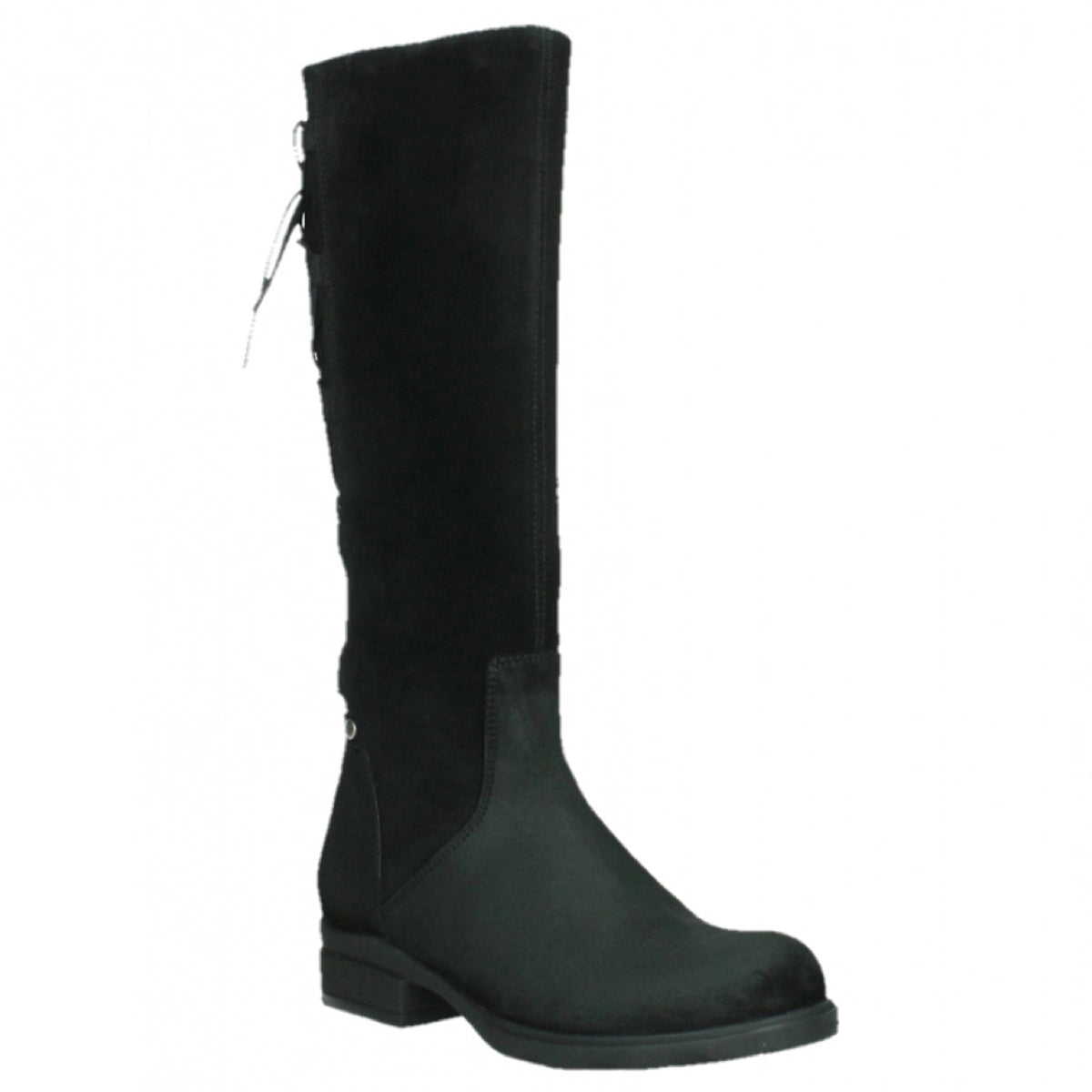 Wolky, Longview, Boots, Liverpool Suede, Black Boots Wolky Black 36 