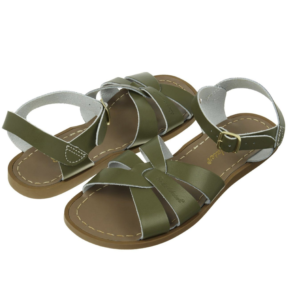 Salt Water Sandals, Original, Adult, Olive Sandals Salt Water Sandals 