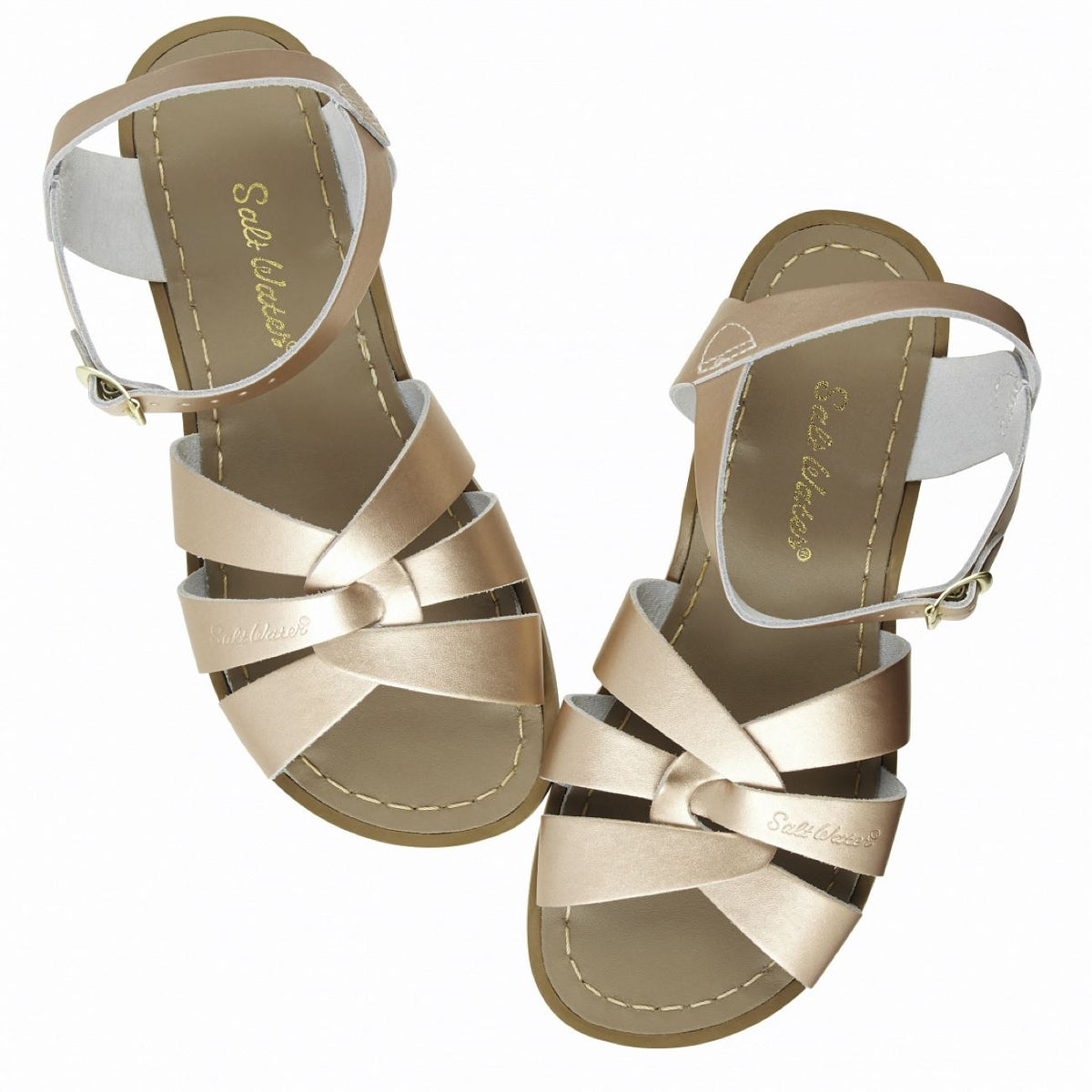 Salt Water Sandals, Original, Youth, Rose Gold Sandals Salt Water Sandals Rose Gold Y3 